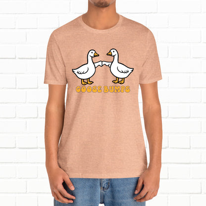 Goosebumps Ducks Geese Fist Pumping Funny Unisex Friendship Good Vibes T-shirt