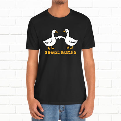 Goosebumps Ducks Geese Fist Pumping Funny Unisex Friendship Good Vibes T-shirt