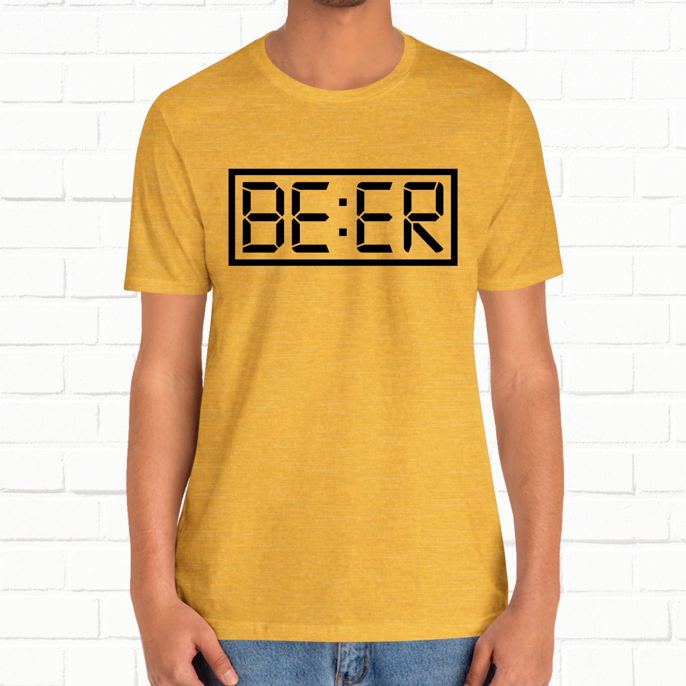 BE:ER O'clock Funny Unisex T-Shirt