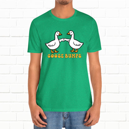 Goosebumps Ducks Geese Fist Pumping Funny Unisex Friendship Good Vibes T-shirt