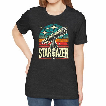 Stargazer Space Astronomy Unisex Science Nature T-Shirt