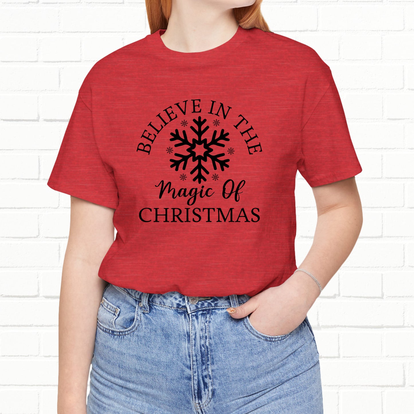 Believe In The Magic Christmas Unisex T-Shirt