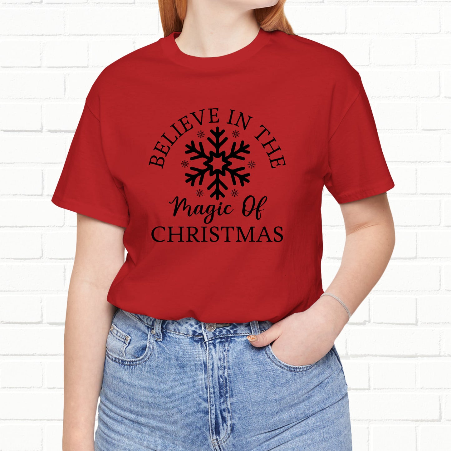 Believe In The Magic Christmas Unisex T-Shirt