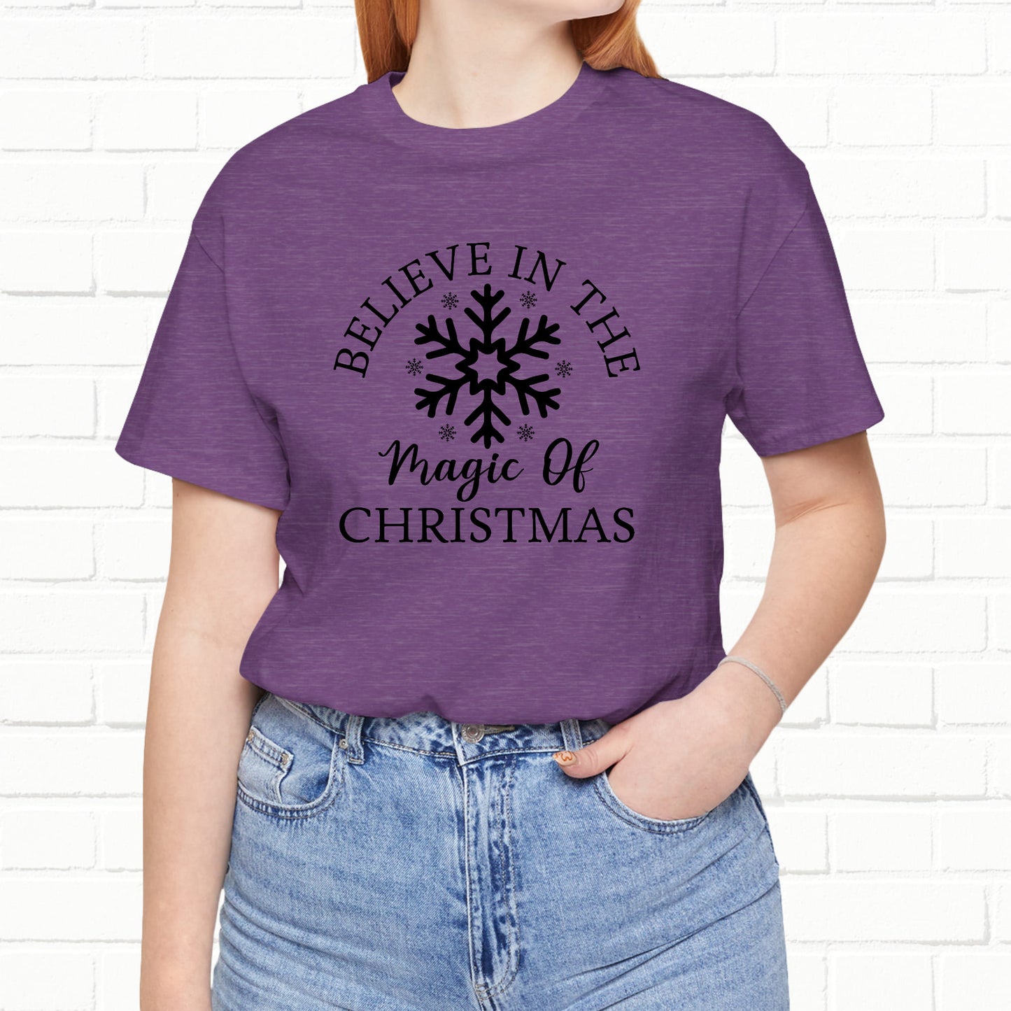 Believe In The Magic Christmas Unisex T-Shirt