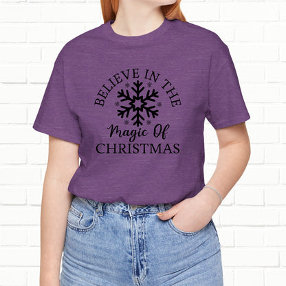 Believe In The Magic Christmas Unisex T-Shirt
