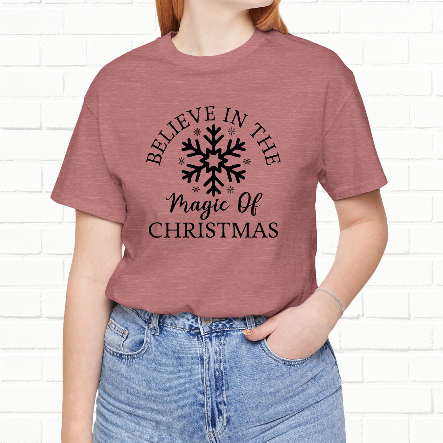Believe In The Magic Christmas Unisex T-Shirt