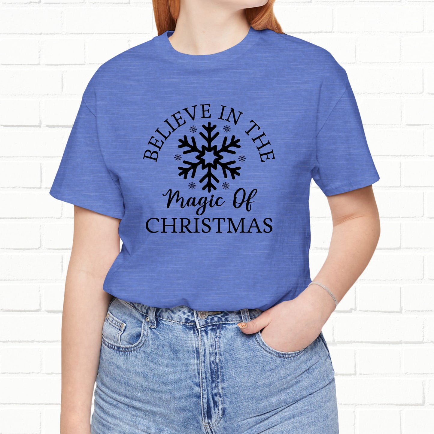 Believe In The Magic Christmas Unisex T-Shirt