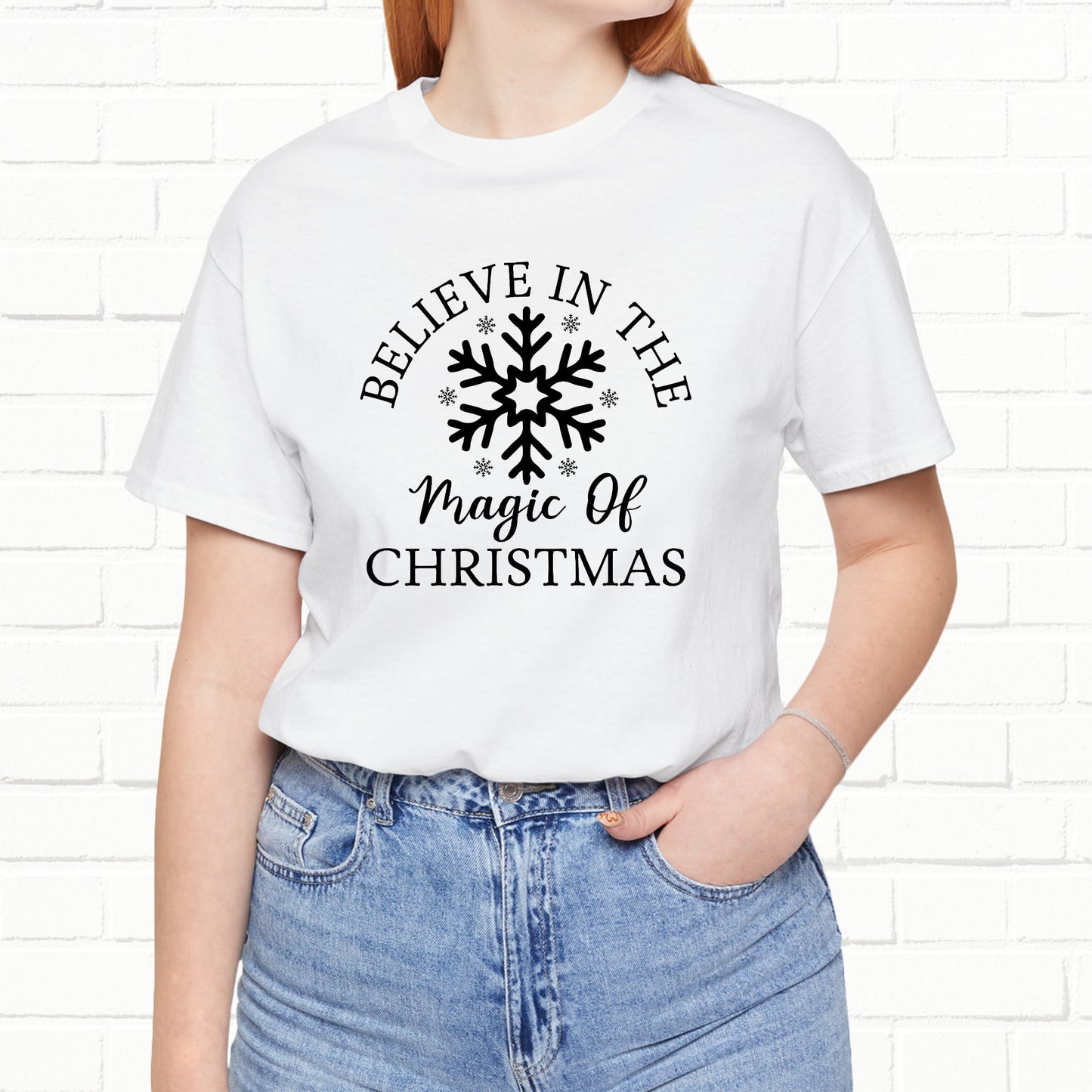 Believe In The Magic Christmas Unisex T-Shirt