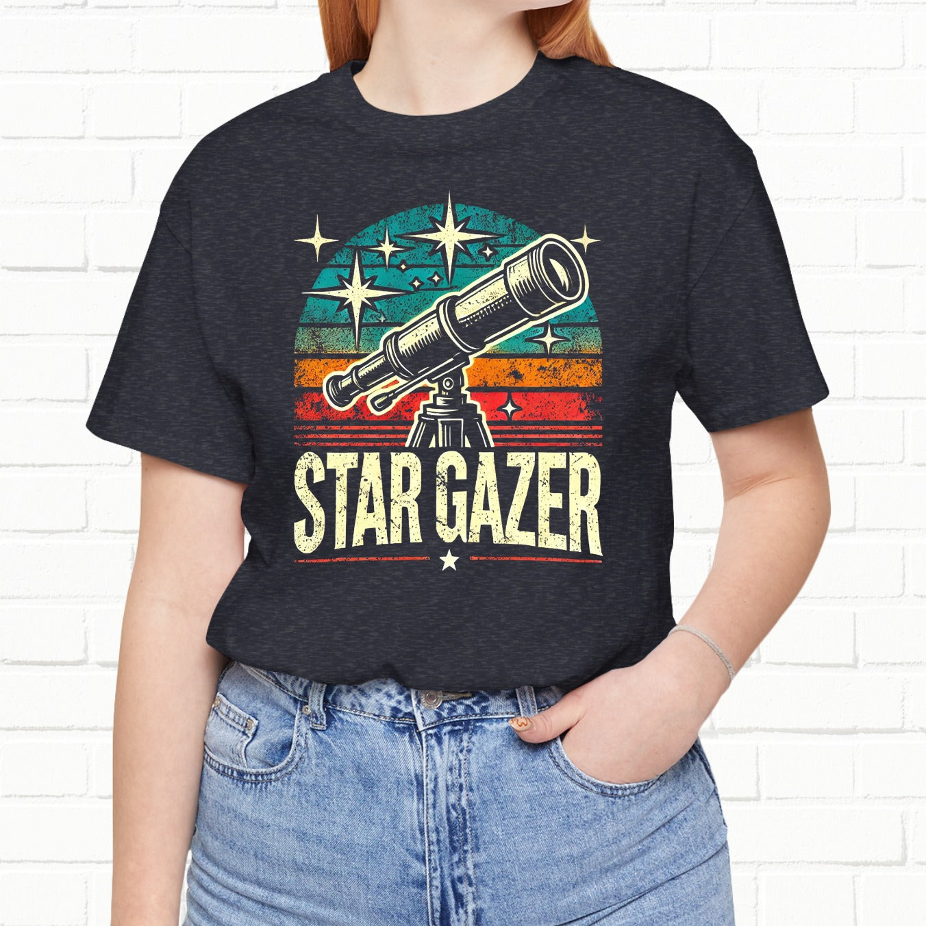 Stargazer Space Astronomy Unisex Science Nature T-Shirt