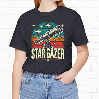 Stargazer Space Astronomy Unisex Science Nature T-Shirt