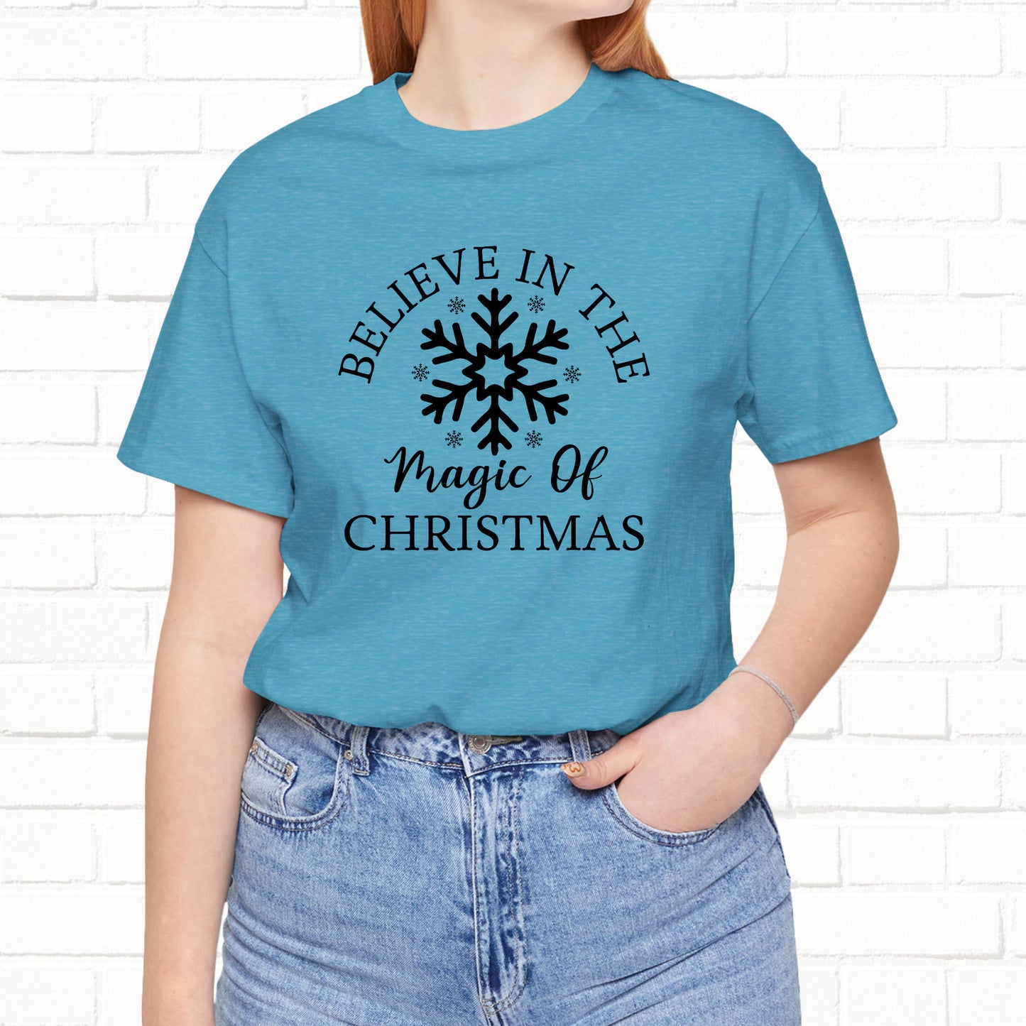 Believe In The Magic Christmas Unisex T-Shirt