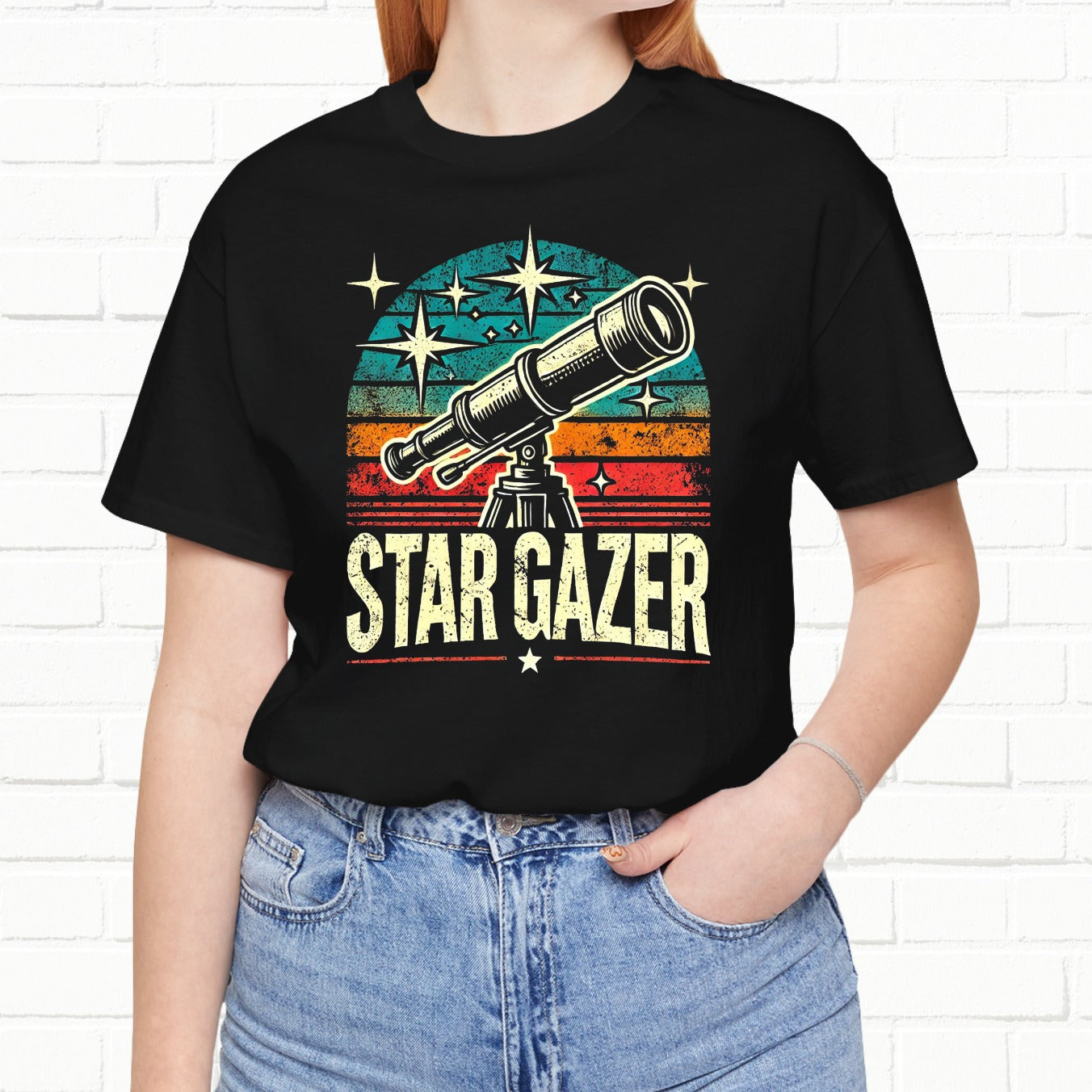 Stargazer Space Astronomy Unisex Science Nature T-Shirt