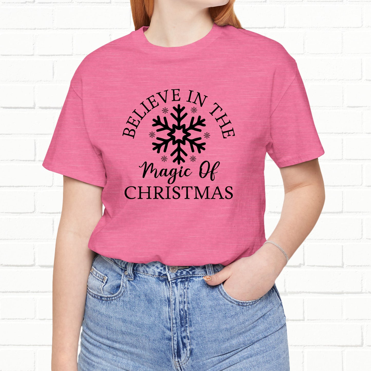 Believe In The Magic Christmas Unisex T-Shirt