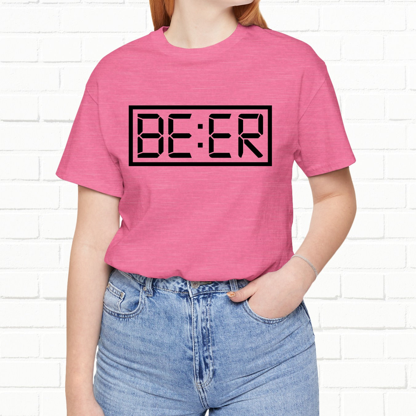 BE:ER O'clock Funny Unisex T-Shirt