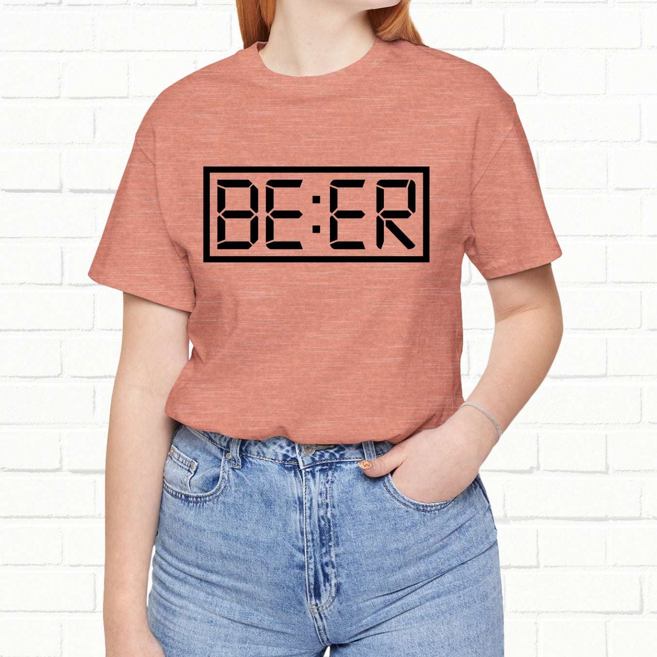 BE:ER O'clock Funny Unisex T-Shirt