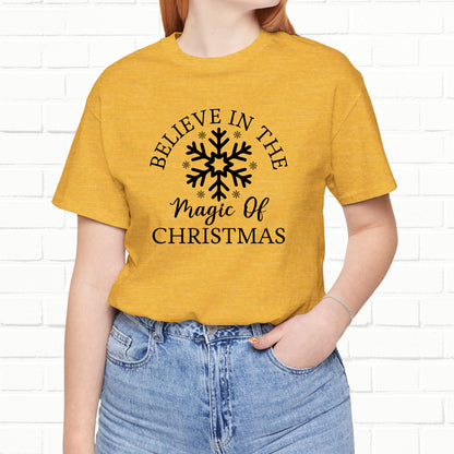 Believe In The Magic Christmas Unisex T-Shirt
