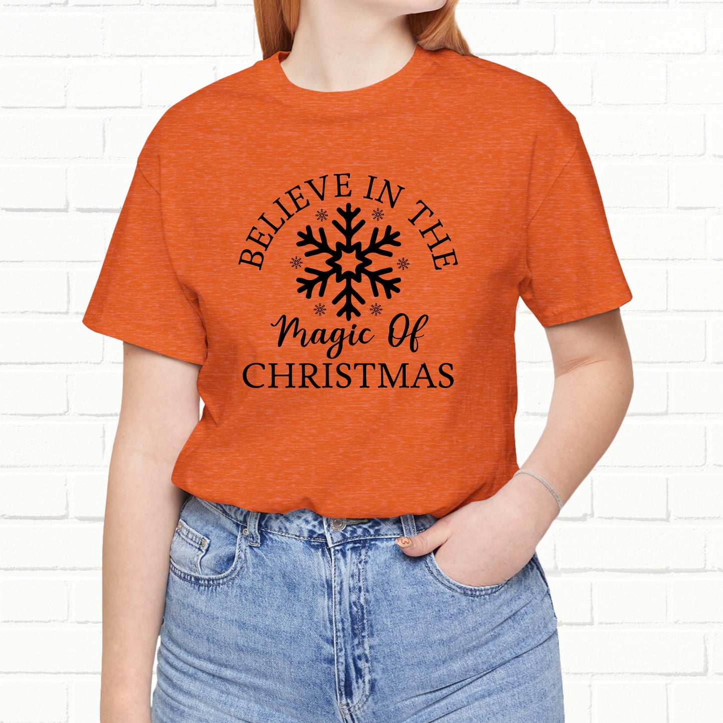 Believe In The Magic Christmas Unisex T-Shirt