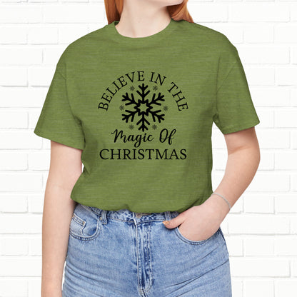 Believe In The Magic Christmas Unisex T-Shirt